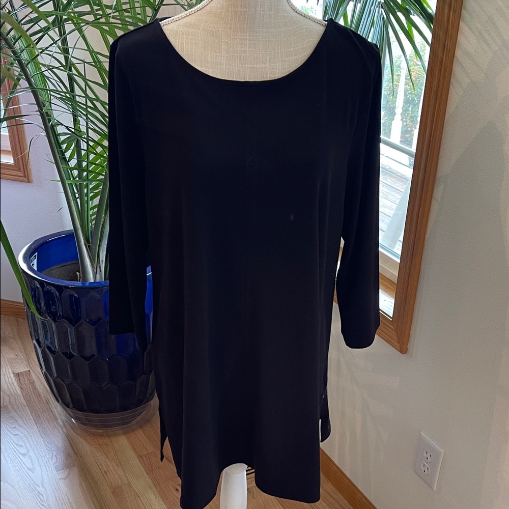 Alfani Black Women's Tunic Top